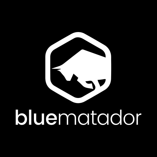 BlueMatador-Logo-Stacked-white